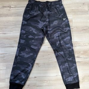 Reebok Black Camo Joggers